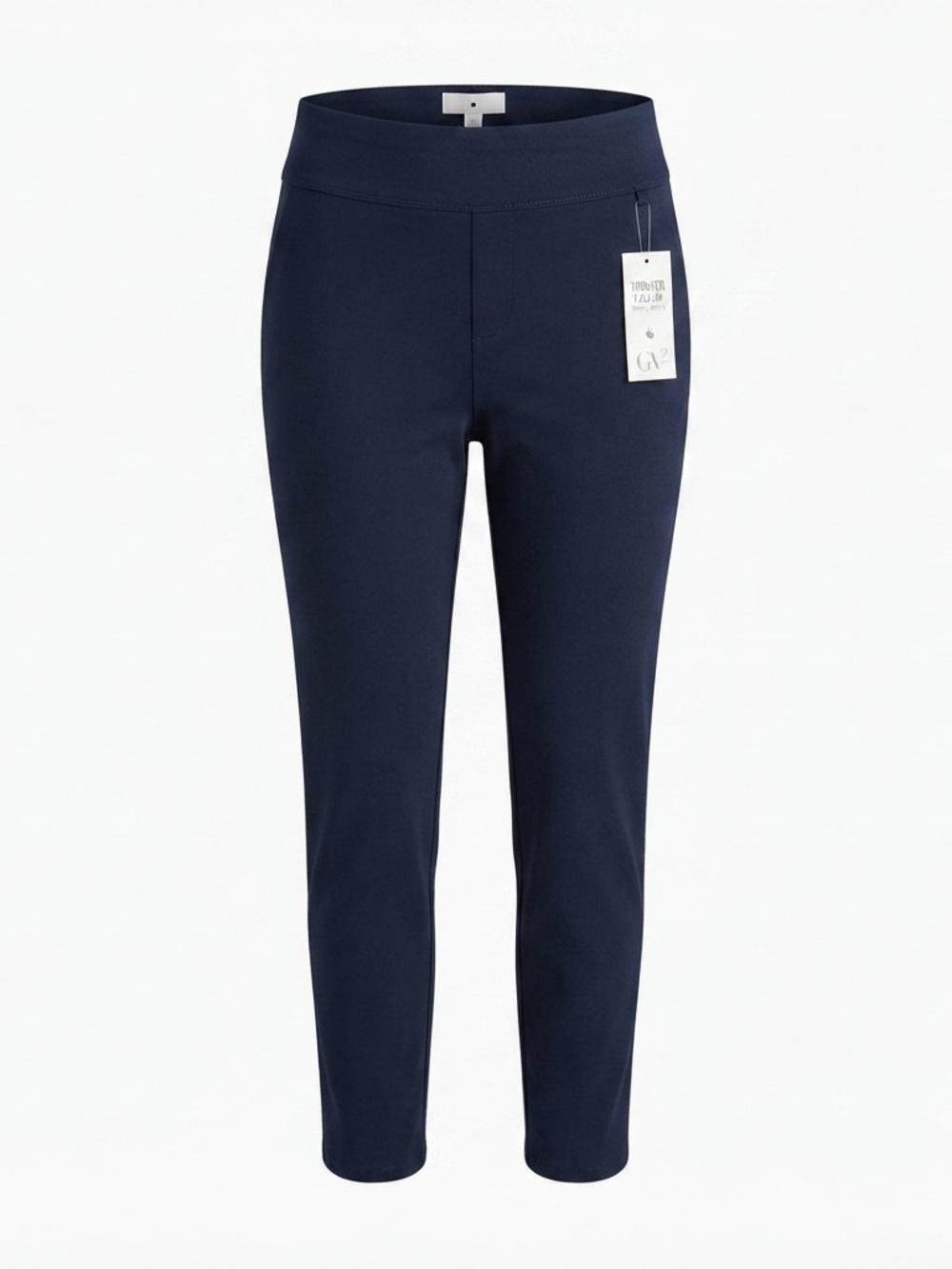 Gloria Vanderbilt Pull On Pants Tummy Slimmer Black Women’s 12P